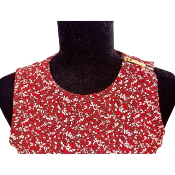 ⭐ Michael Kors Sleeveless Printed Jumpsuit – Size 2 - Picture 4 of 6